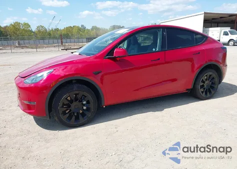 2023 Tesla Model Y Awd/Long Range Dual Motor All-Wheel Drive z USA, uszkodzony, nr VIN 7SAYGDEE6PA044624